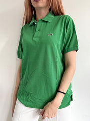 Lacoste S grünes Kurzarm-Poloshirt