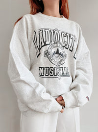 White and blue jacket with orange collar Adidas XL