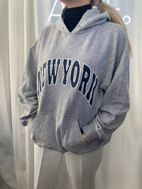 USA sweater with orange hood"Syracuse"XL