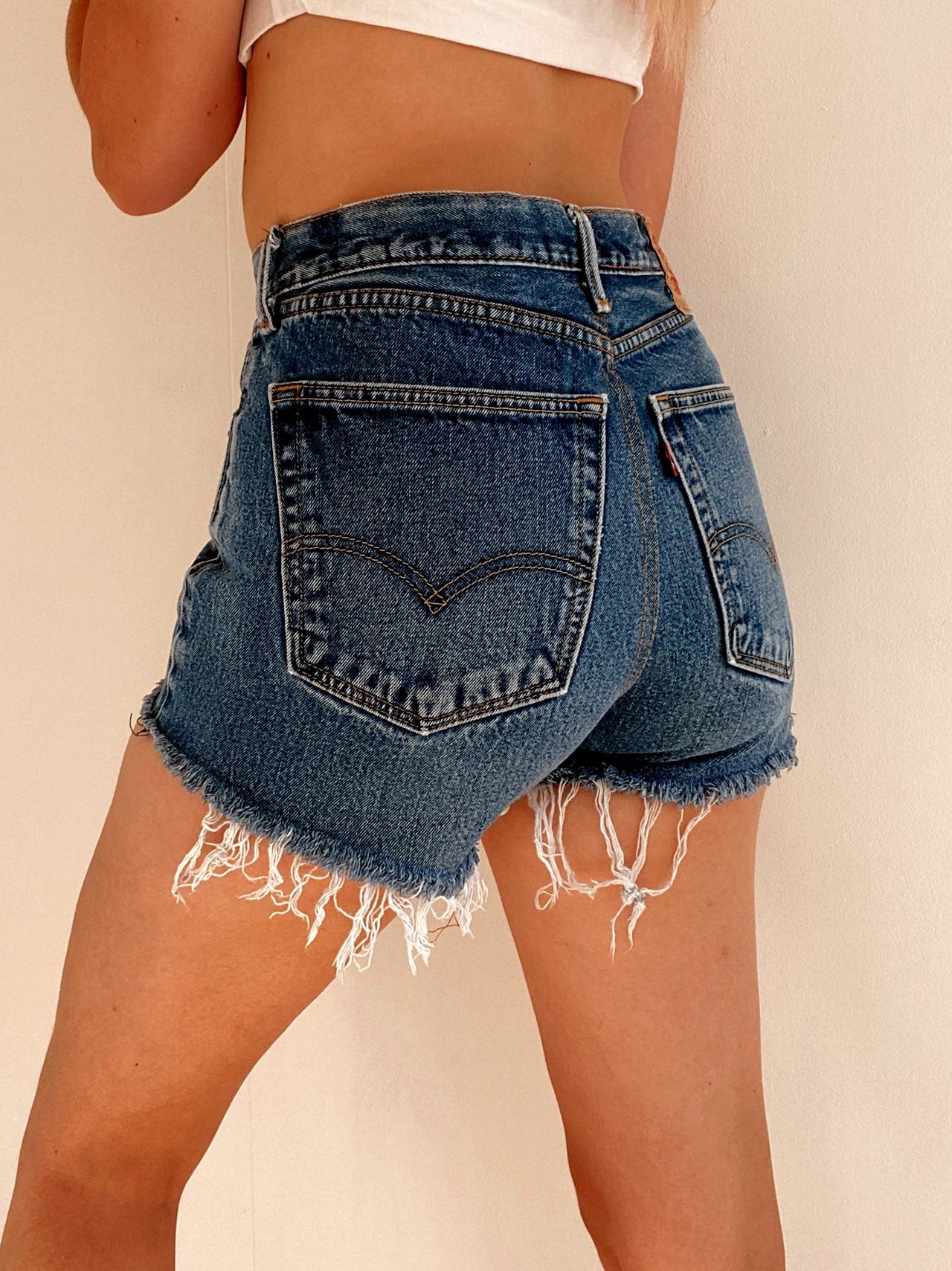 Short en jeans bleu Levi's W29