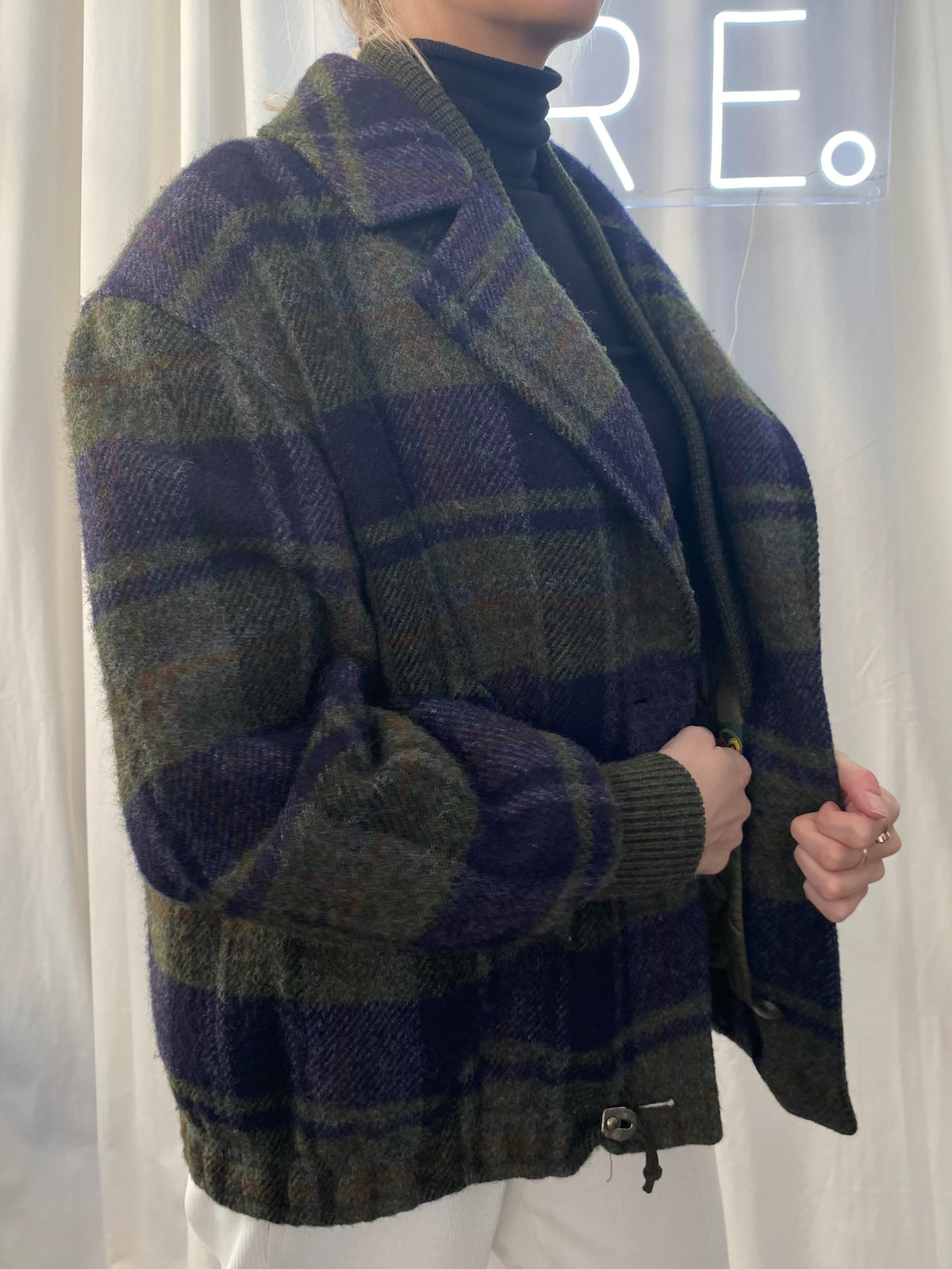 Black Weekday L Coat
