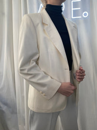 Weiße Blazerjacke S/M