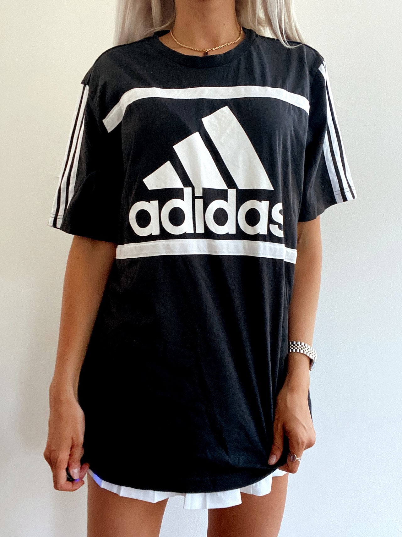 Adidas T-Shirt schwarz XL