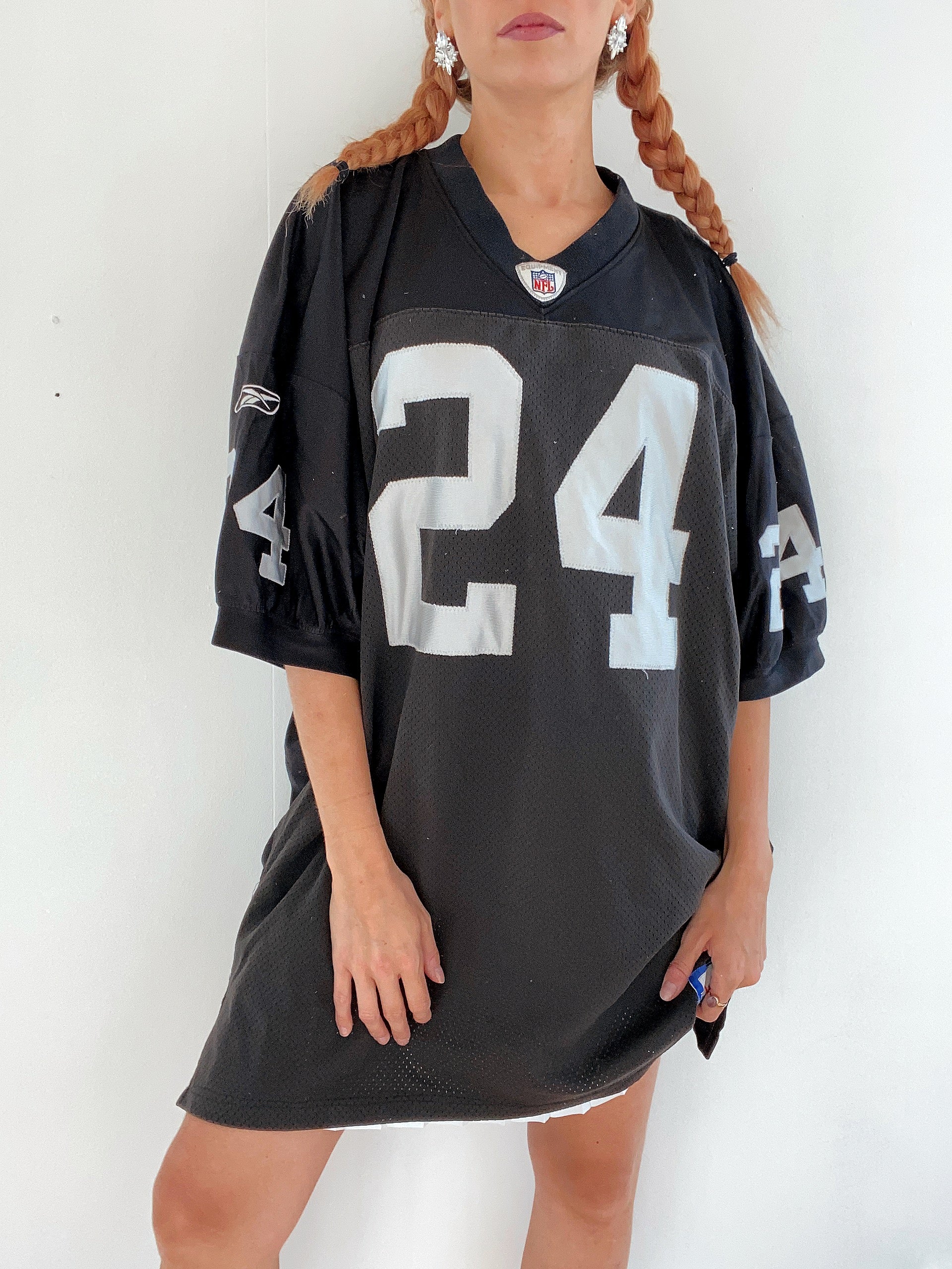 Schwarzes NFL XL-Trikot