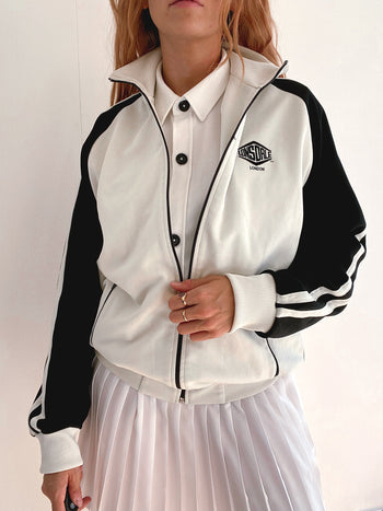 Jacket Blanc cassé et noire Lonsdale  M