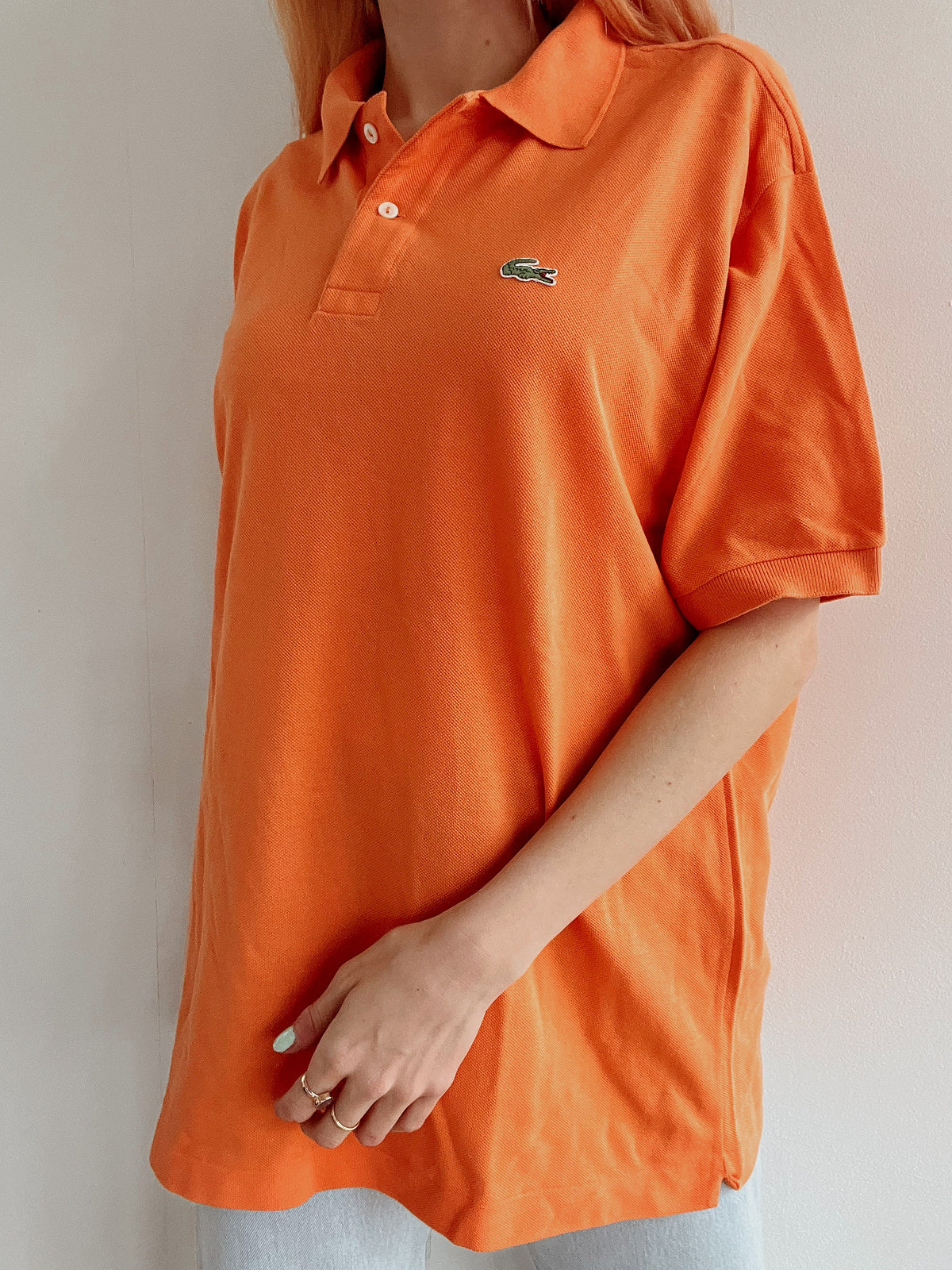Polo Lacoste orange M