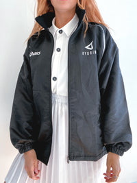 ASICS XL schwarze Windjacke