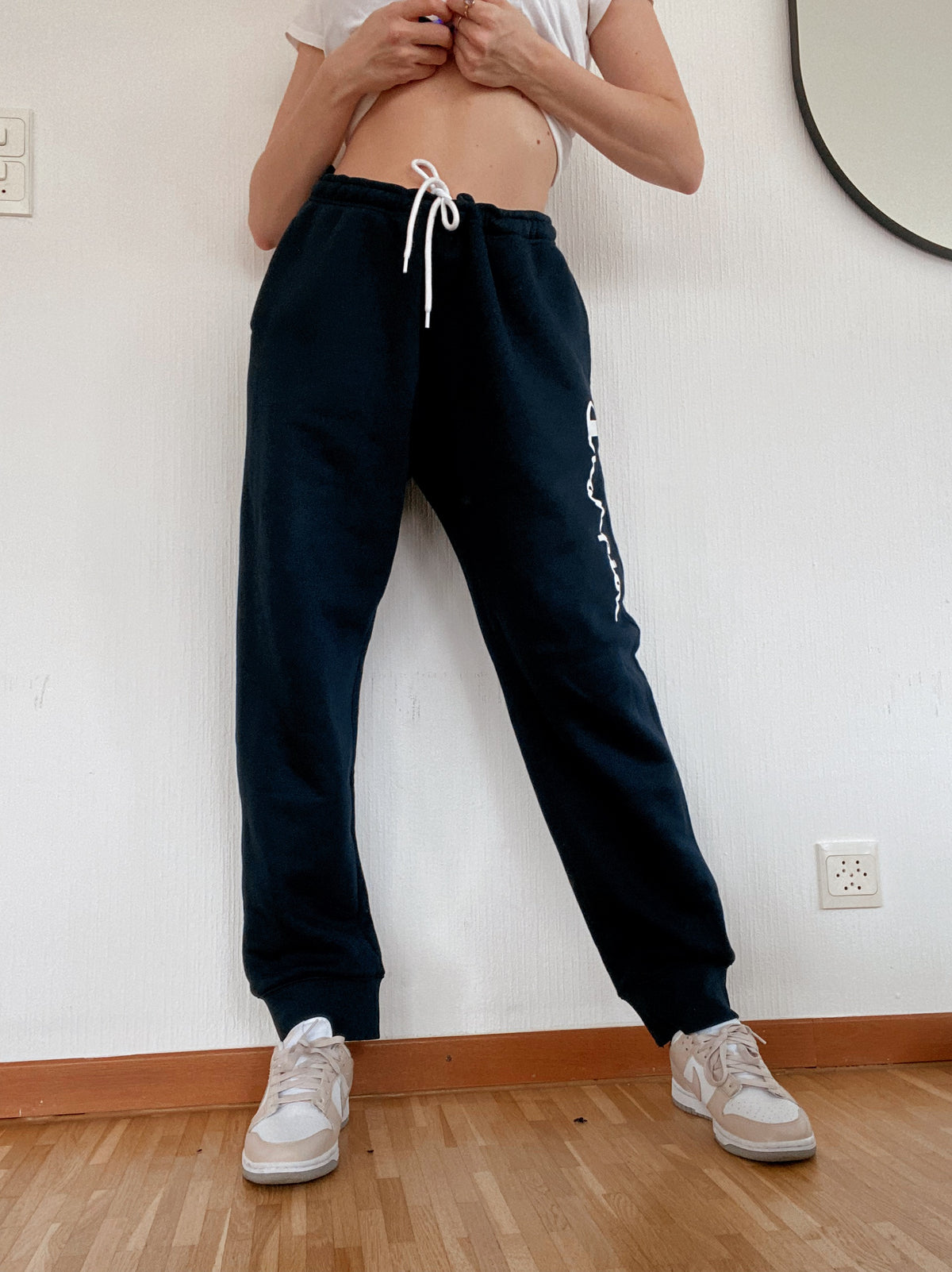 Pantalon de jogging bleu foncé Champion XL