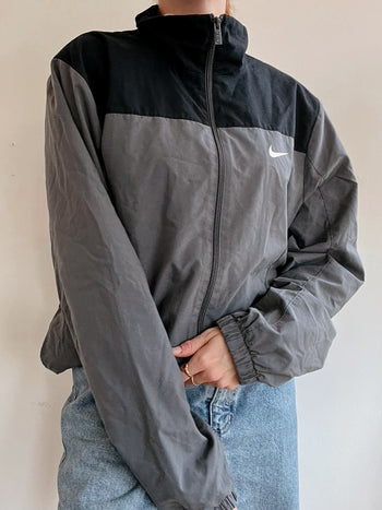 Veste de jogging vintage grise Nike XL