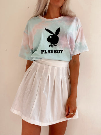 T-shirt vintage tie and dye Playboy L