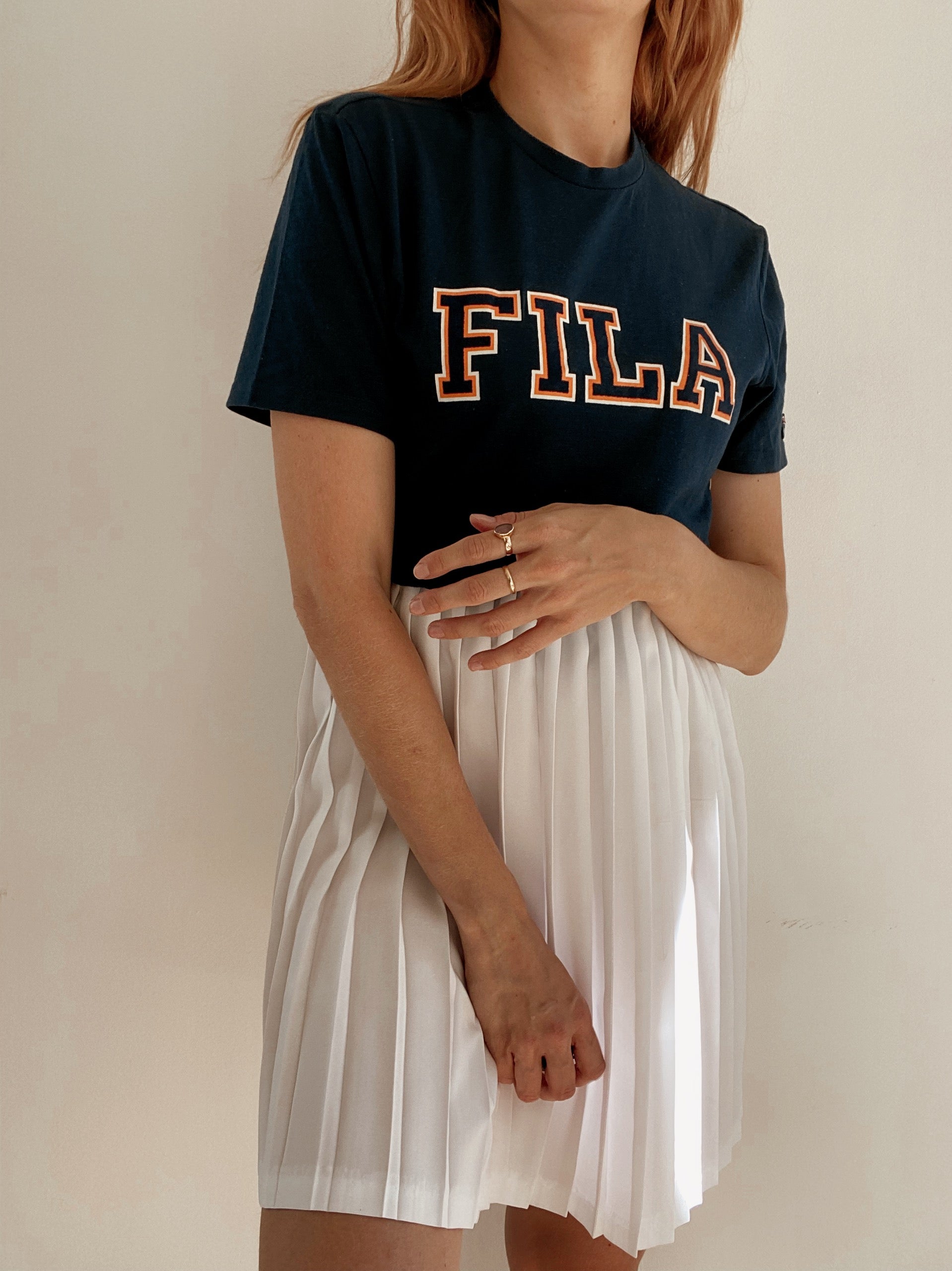 White"One two Nike"Nike L T-Shirt