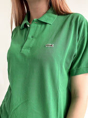 Lacoste S grünes Kurzarm-Poloshirt