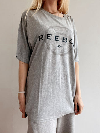 T-shirt vintage gris Reebok XXL