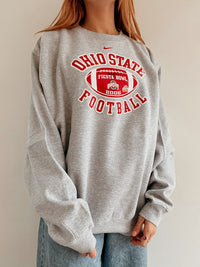 White and blue jacket with orange collar Adidas XL