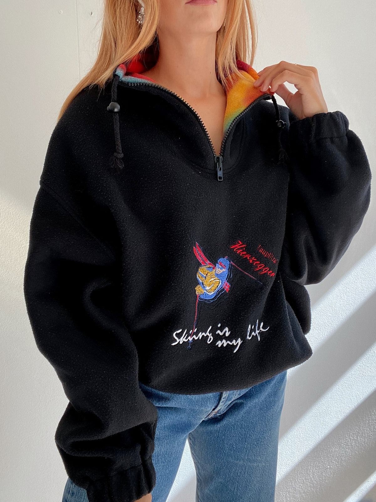 Gray fleece sweater Napapijri S