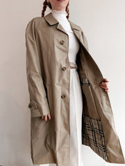 Trench coat vintage beige  L oversized