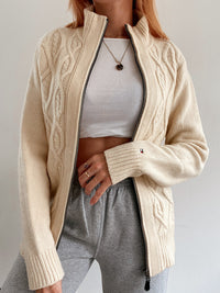 Jacket en laine  blanc cassé Tommy Hilfiger L