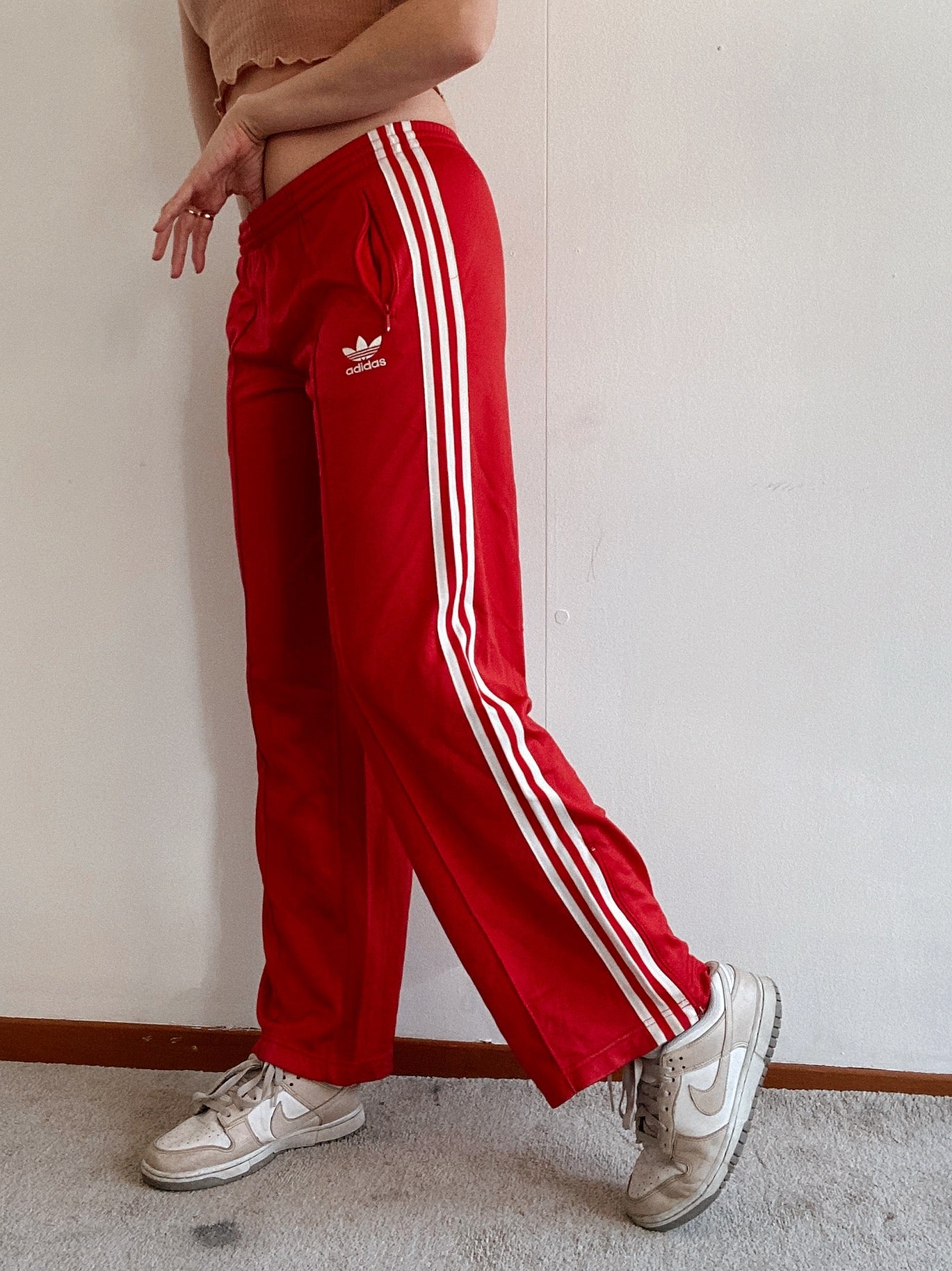 Adidas rote jogginghose online