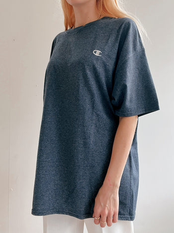 T-shirt gris/ bleu anthracite Champion XL