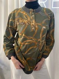 Vintage Khaki Cheval Pullover S