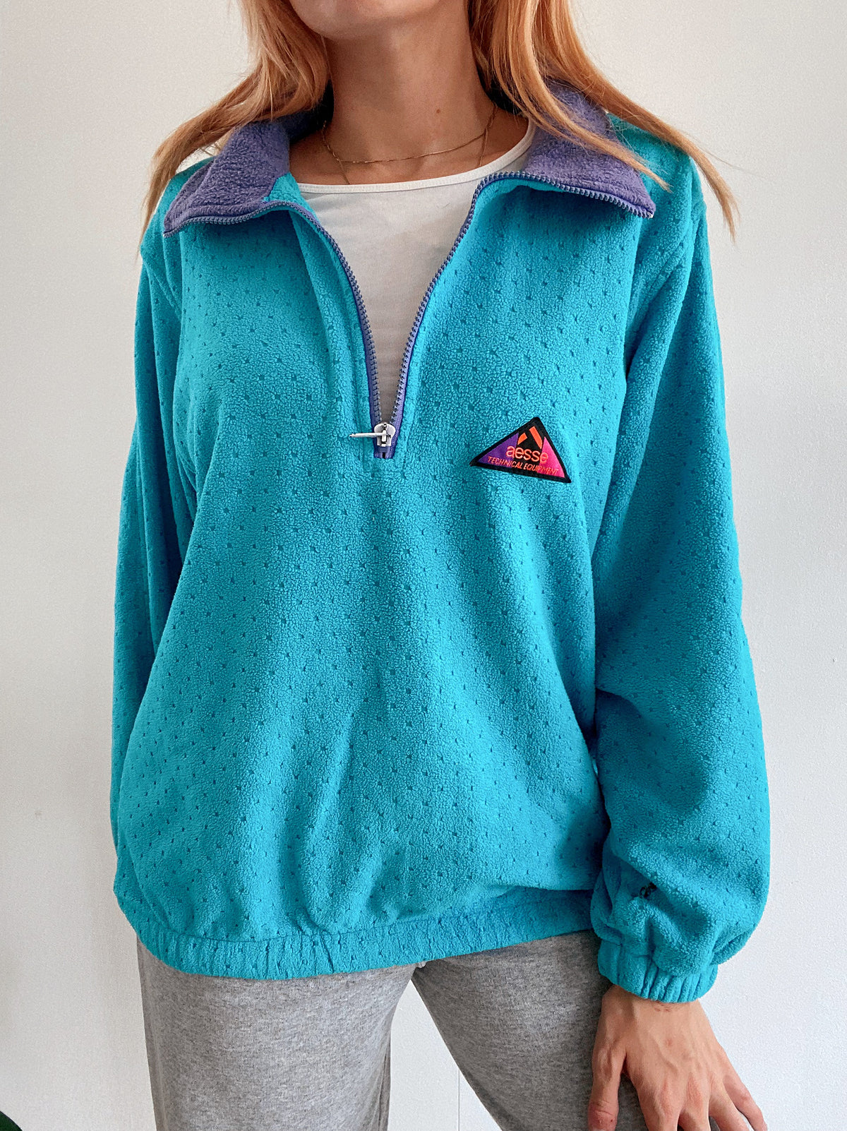 Gray fleece sweater Napapijri S
