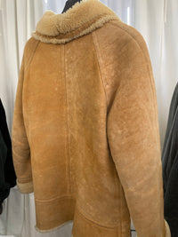 Veste beige mouton retourné S