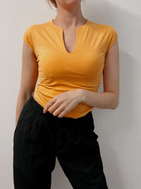 Top vintage orange Nike S