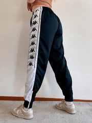 Pantalon de jogging vintage noir Kappa XL