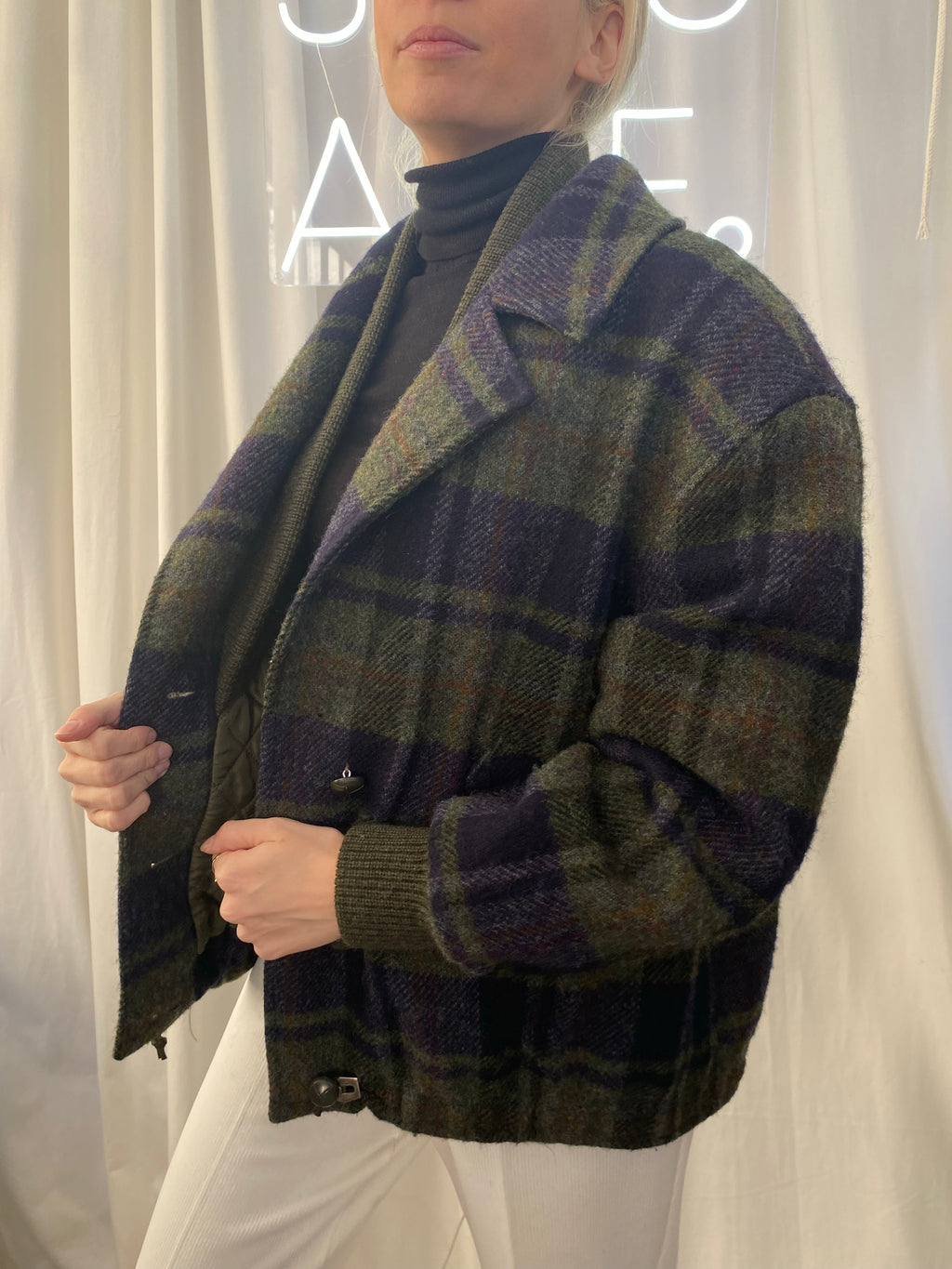 Black Weekday L Coat
