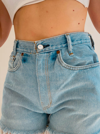 Short en jeans bleu clair Levi's W31