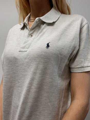 Polo Ralph Lauren gris clair M