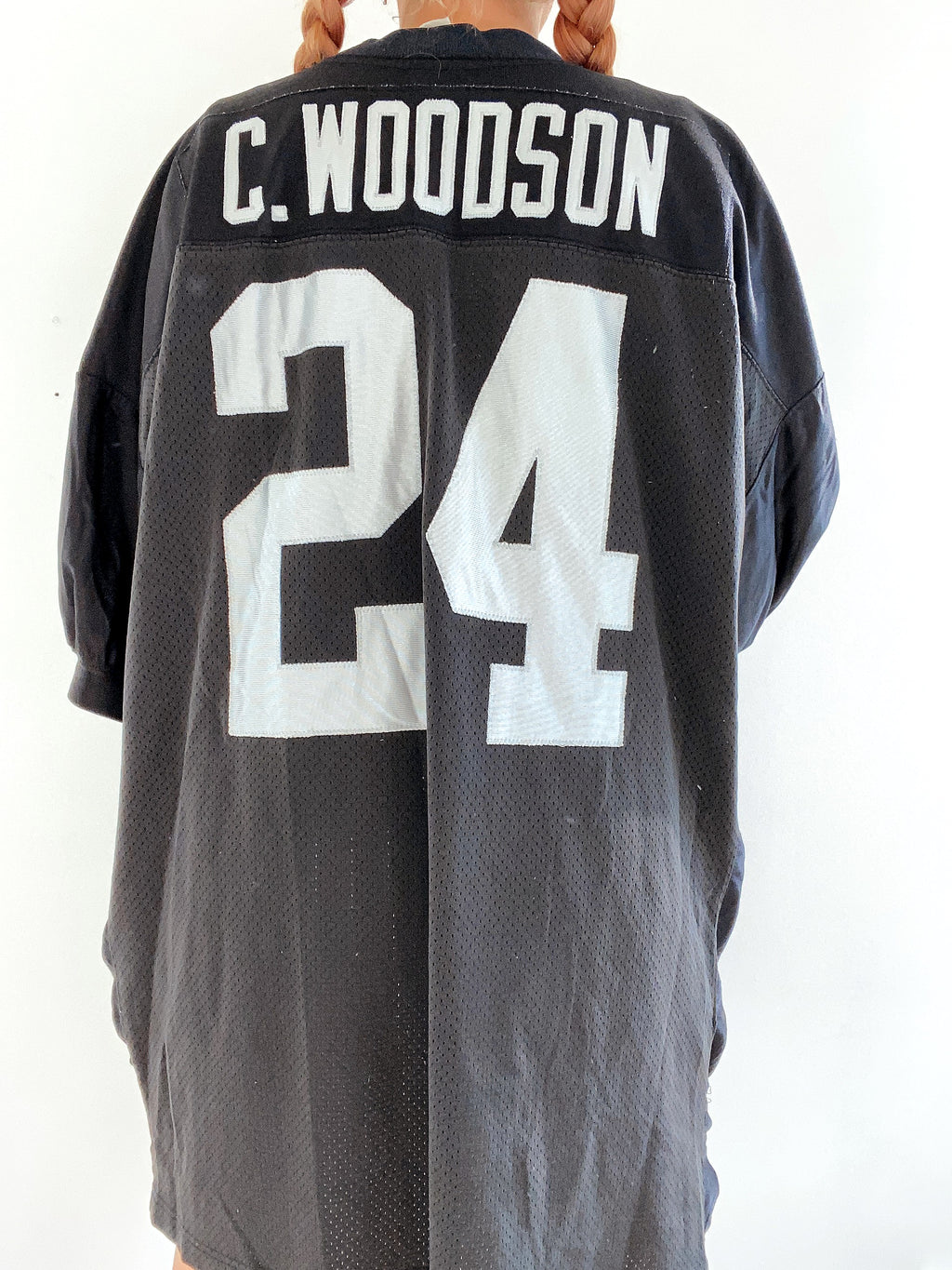 Schwarzes NFL XL-Trikot