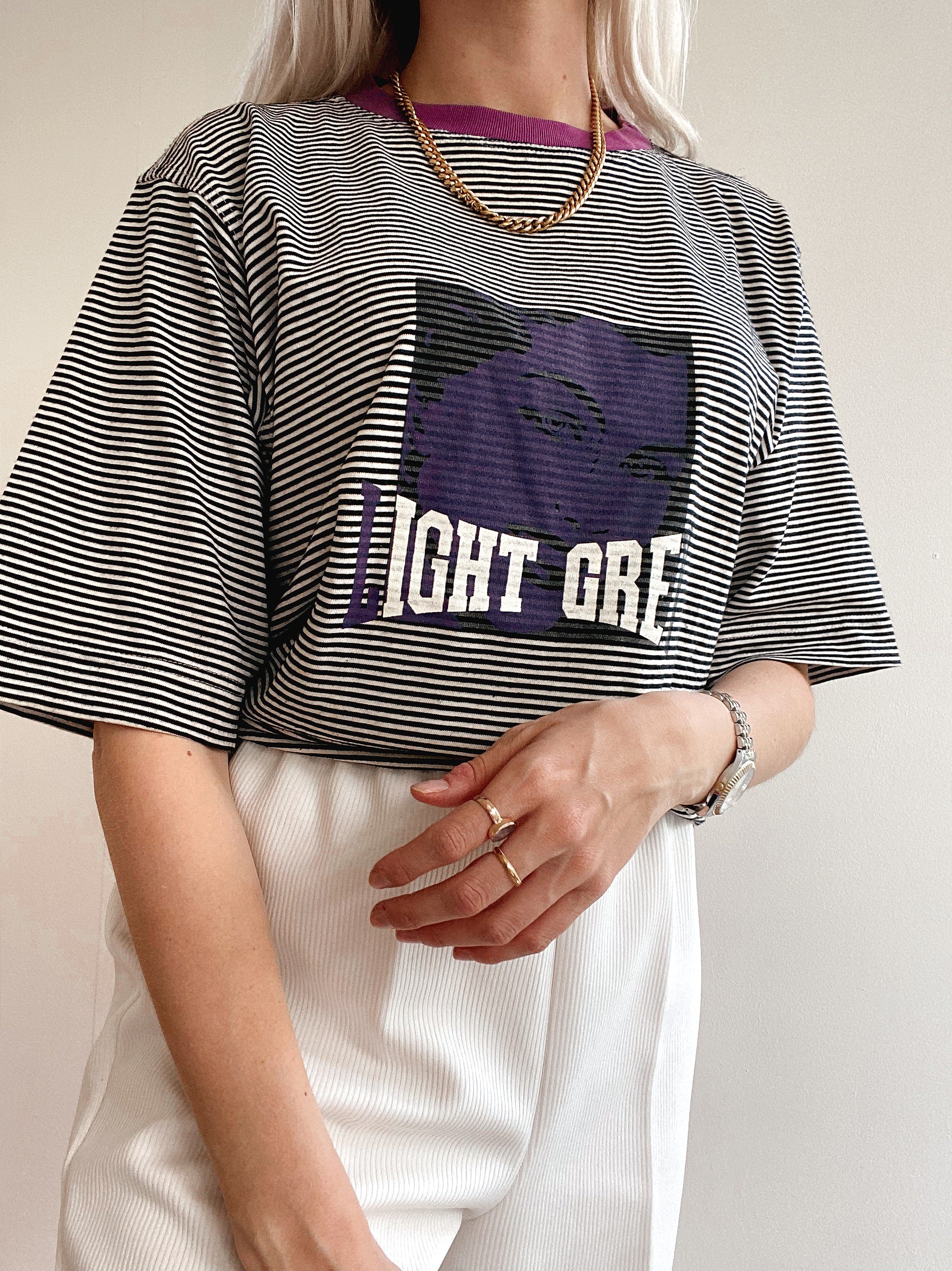 Gray USA"Team Hughes"XL T-Shirt