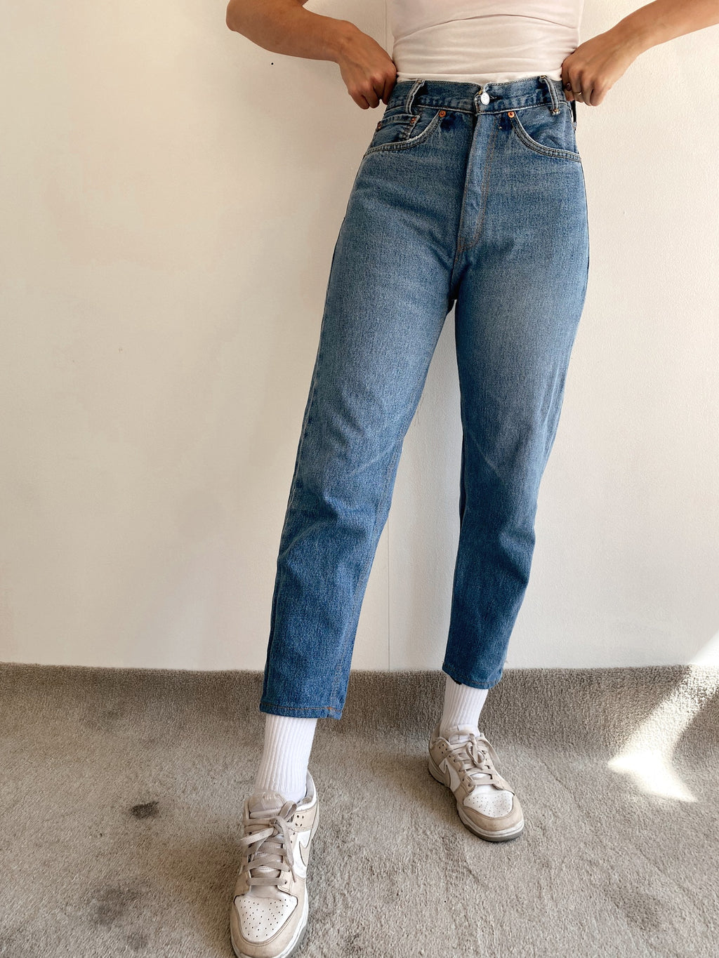 Levi's 505 Blue Jeans Hose W29