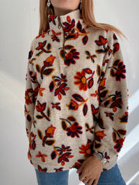 Gray fleece sweater Napapijri S