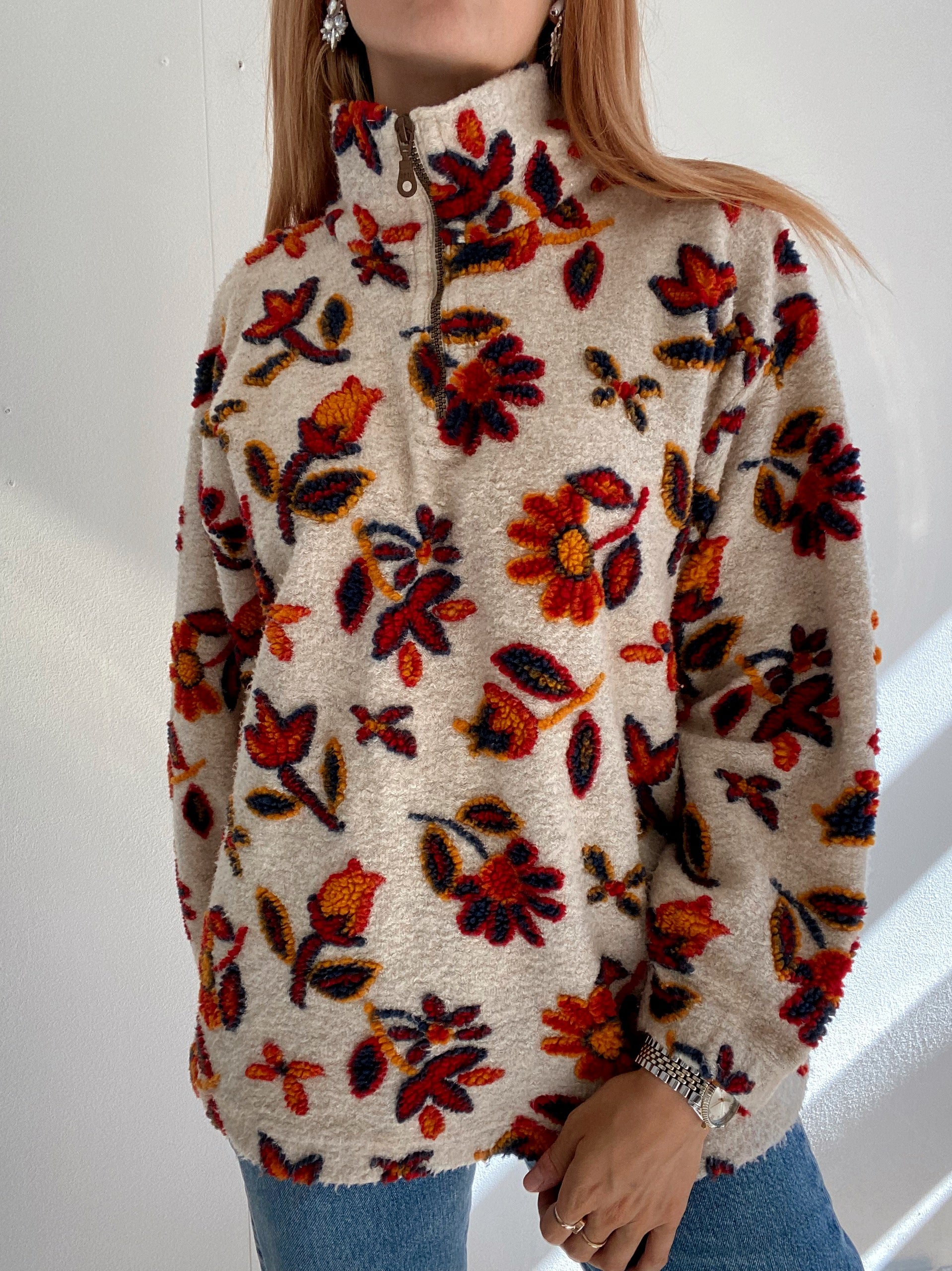 Gray fleece sweater Napapijri S