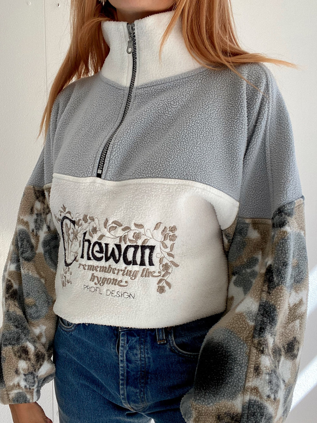 Gray fleece sweater Napapijri S
