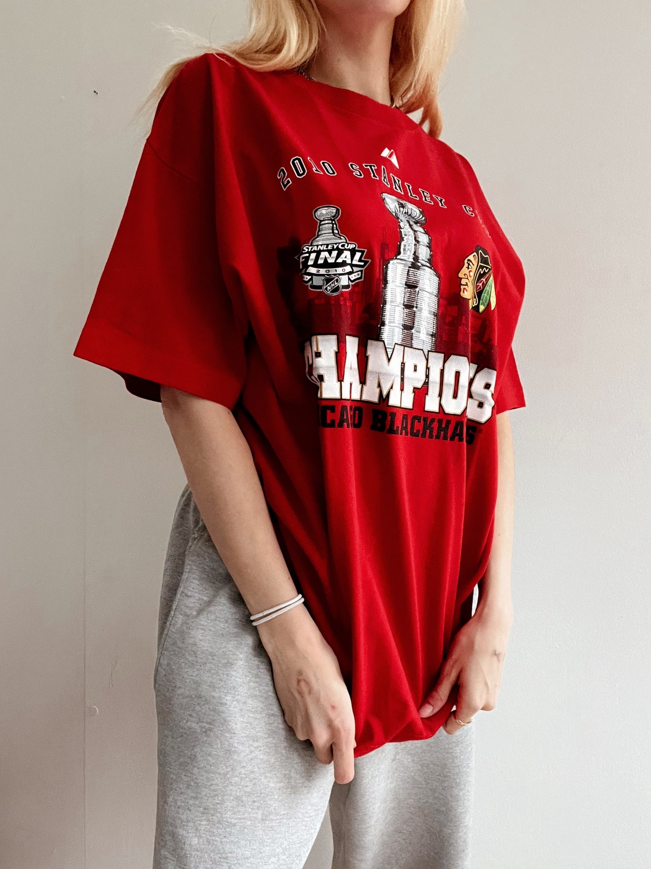 T-shirt vintage américain  rouge XL