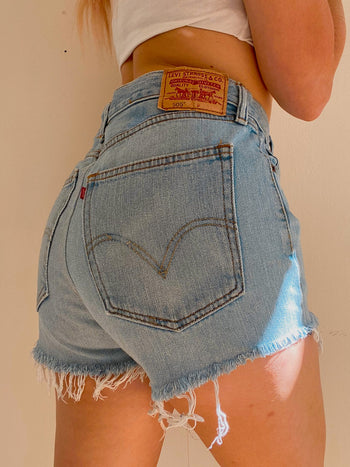 Short en jeans bleu clair Levi's W31