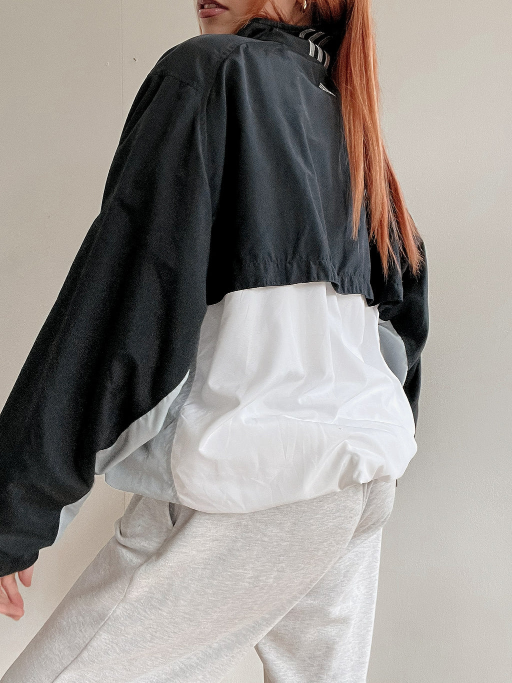 Veste de jogging vintage blanche Adidas L