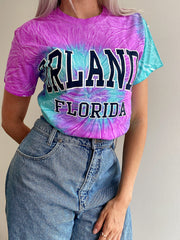 T-shirt vintage tie and dye Orlando S