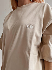 Champion XXL beiges T-Shirt