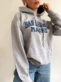 White and blue jacket with orange collar Adidas XL