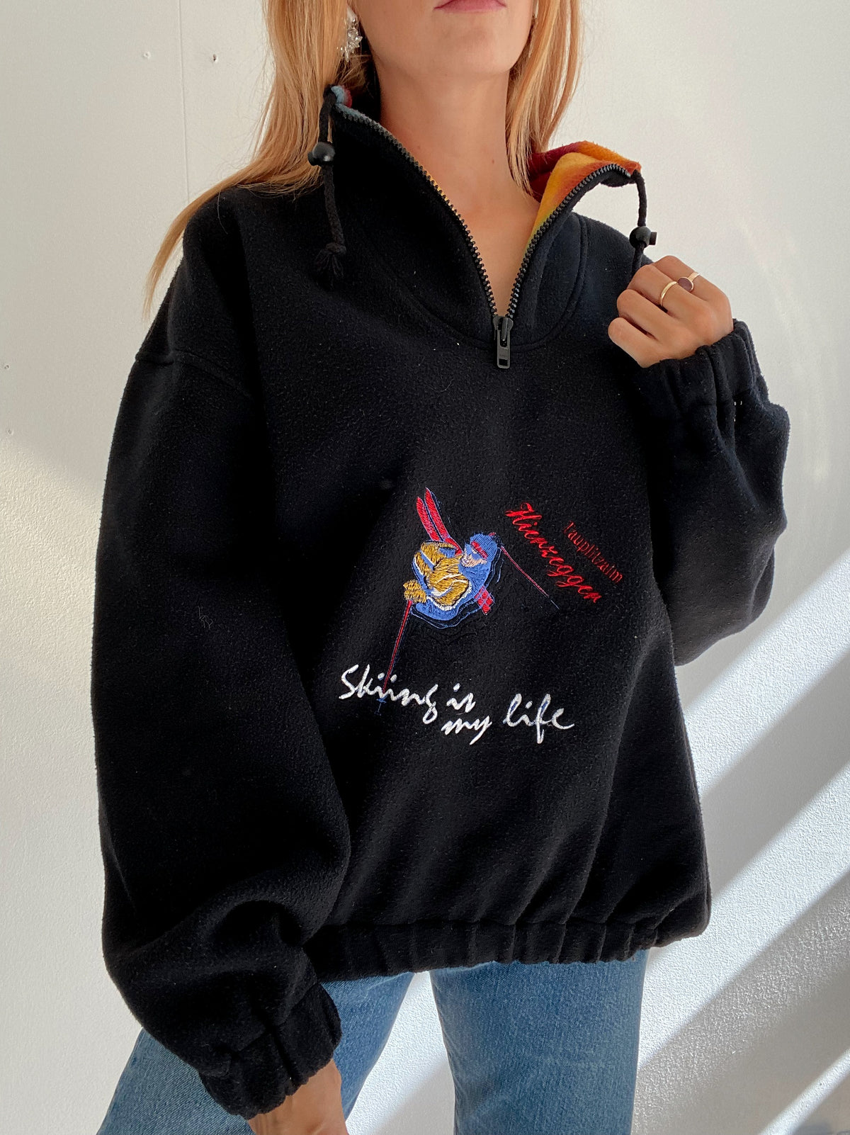 Gray fleece sweater Napapijri S