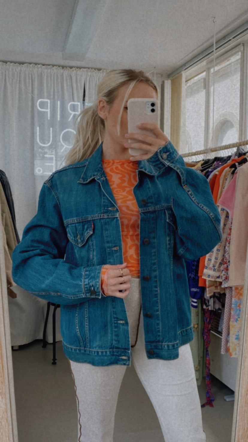 Veste en jeans Levi's bleue