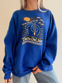 Blue USA sweater"Volunteer Tennesse"L
