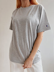 T-shirt gris clair Champion L