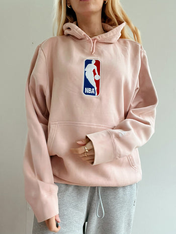 Hellrosa bestickter NBA Nike SB XL-Pullover