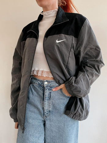 Veste de jogging vintage grise Nike XL