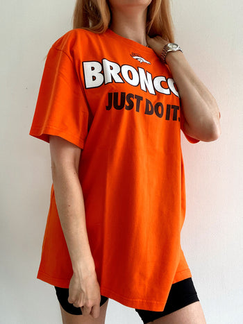 T-shirt vintage orange Nike XL